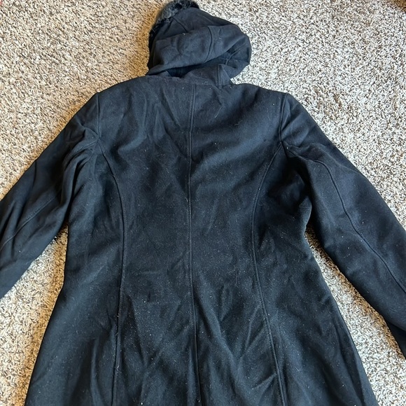 Forecaster Of Boston Wool Blend Hooded Floor Length Coat Size 16 - Picture 10 of 14
